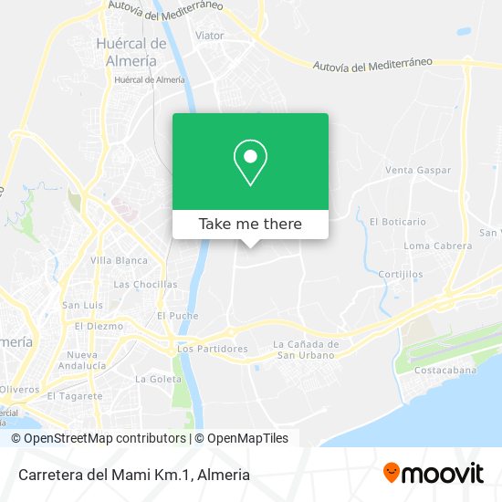 Carretera del Mami Km.1 map