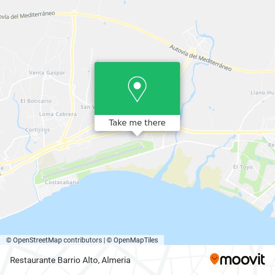 Restaurante Barrio Alto map