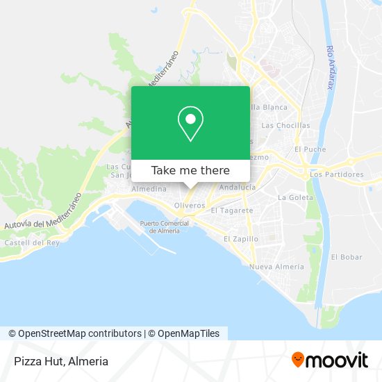 Pizza Hut map