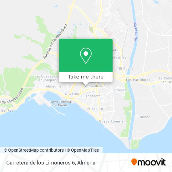 Carretera de los Limoneros 6 map
