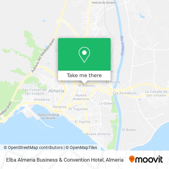 Elba Almeria Business & Convention Hotel map