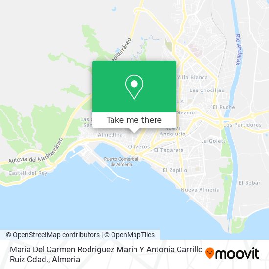 Maria Del Carmen Rodriguez Marin Y Antonia Carrillo Ruiz Cdad. map