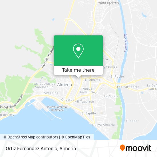 Ortiz Fernandez Antonio map