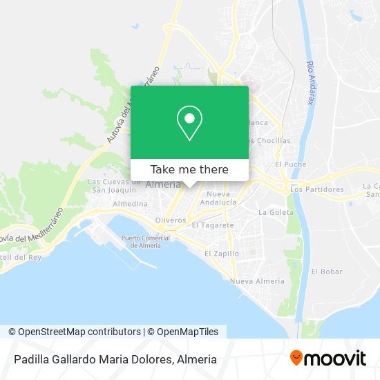 Padilla Gallardo Maria Dolores map