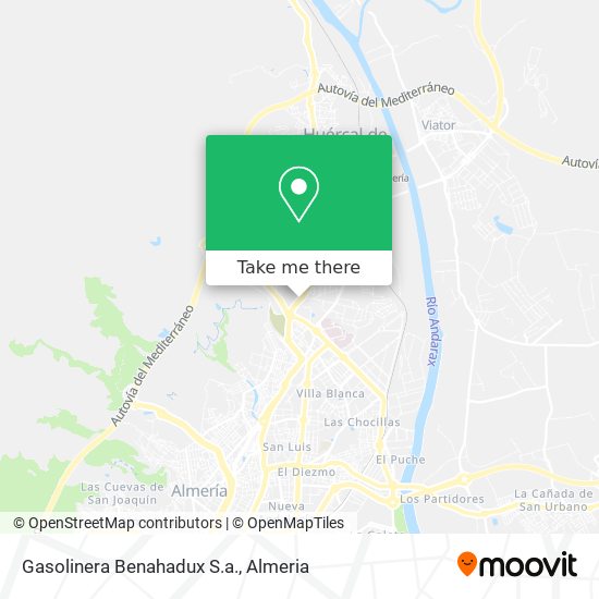 Gasolinera Benahadux S.a. map