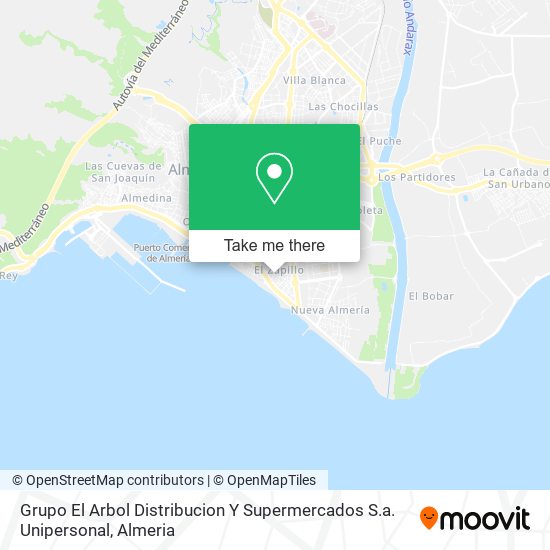 mapa Grupo El Arbol Distribucion Y Supermercados S.a. Unipersonal