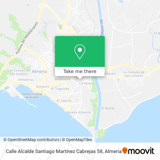 Calle Alcalde Santiago Martínez Cabrejas 58 map