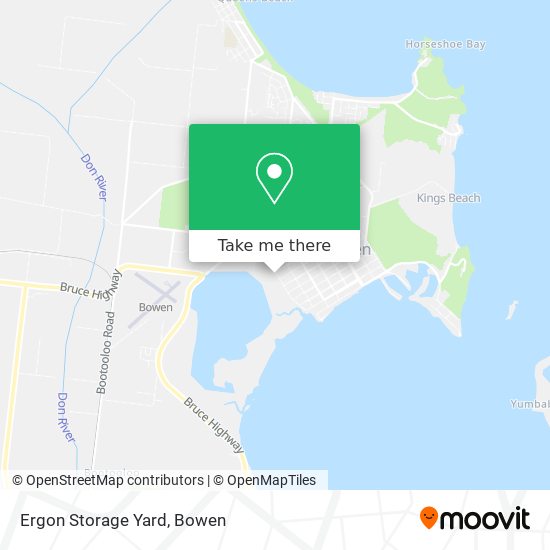 Ergon Storage Yard map