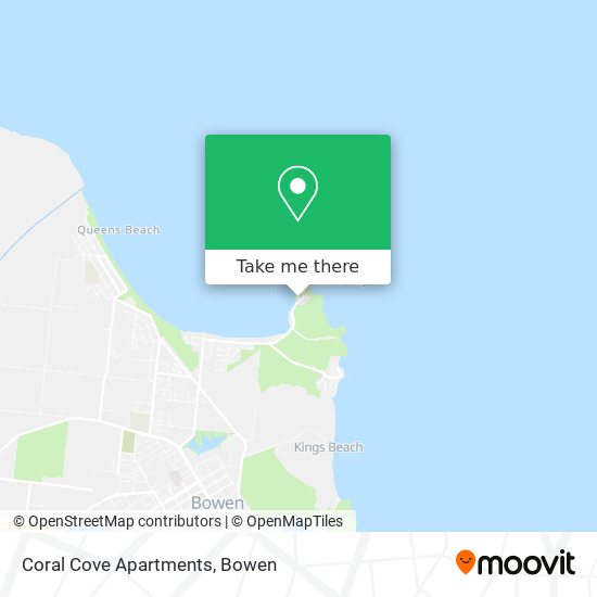 Coral Cove Apartments map
