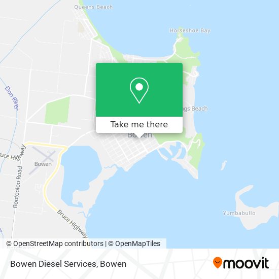 Bowen Diesel Services map