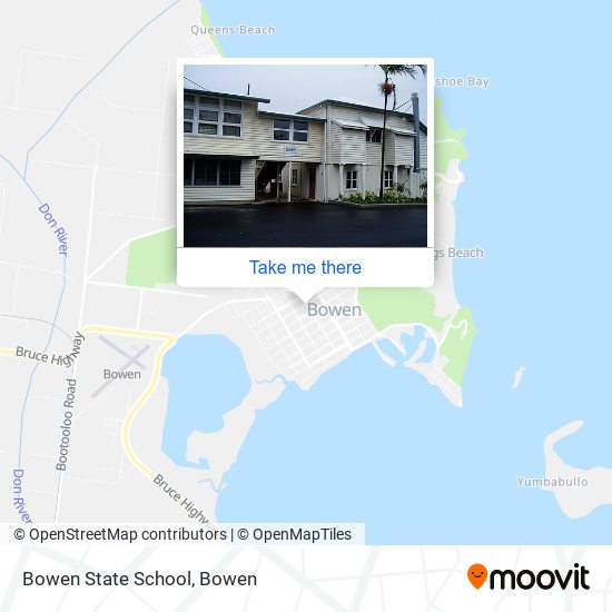 Bowen State School map