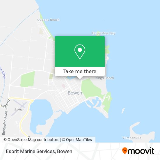 Esprit Marine Services map