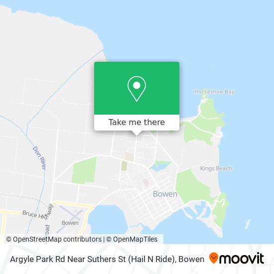 Mapa Argyle Park Rd Near Suthers St (Hail N Ride)