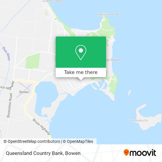 Mapa Queensland Country Bank