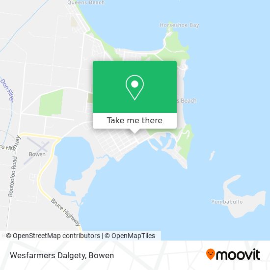 Wesfarmers Dalgety map