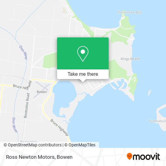 Mapa Ross Newton Motors