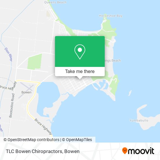 TLC Bowen Chiropractors map