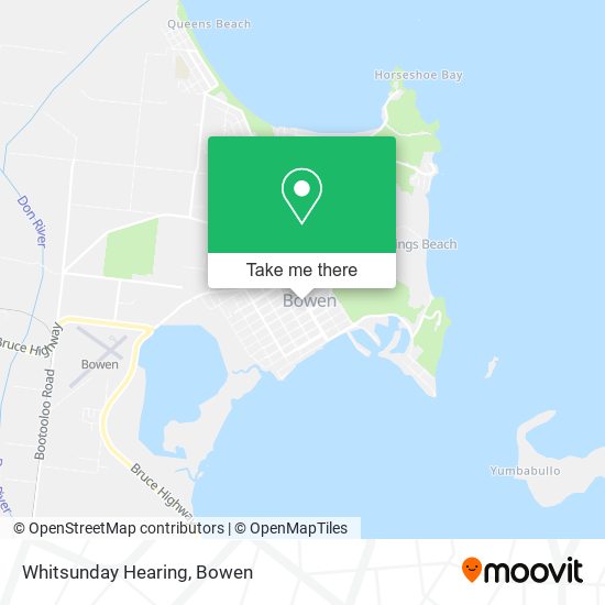 Whitsunday Hearing map