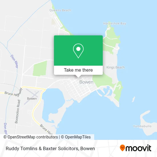 Ruddy Tomlins & Baxter Solicitors map