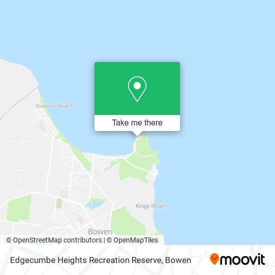 Edgecumbe Heights Recreation Reserve map