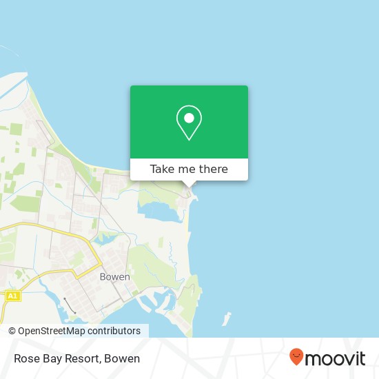 Rose Bay Resort map