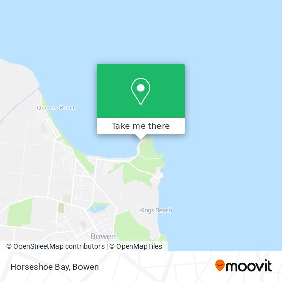 Mapa Horseshoe Bay
