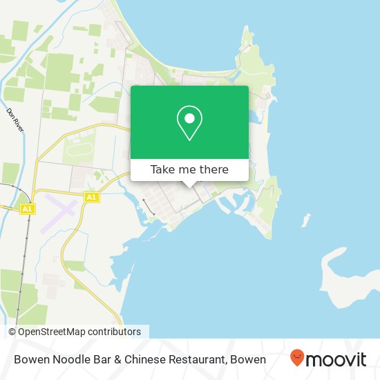 Mapa Bowen Noodle Bar & Chinese Restaurant, 38 Williams St Bowen QLD 4805