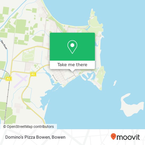 Domino's Pizza Bowen, 41 Herbert St Bowen QLD 4805 map