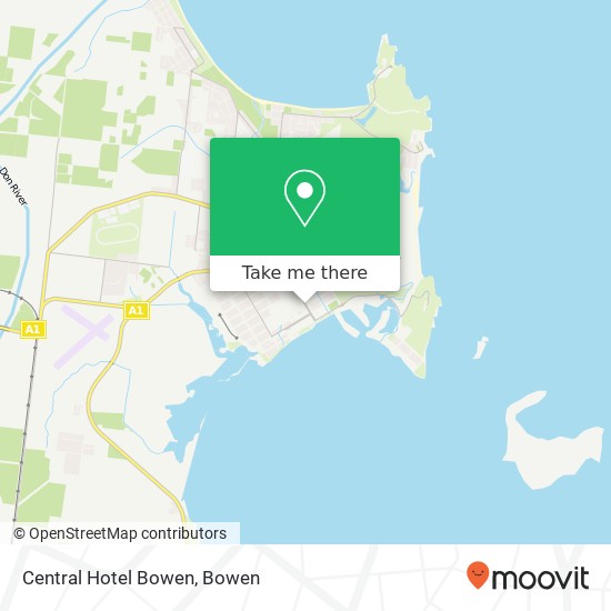 Central Hotel Bowen, 29 Herbert St Bowen QLD 4805 map
