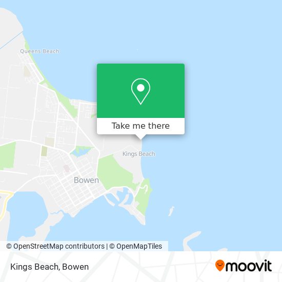 Kings Beach map