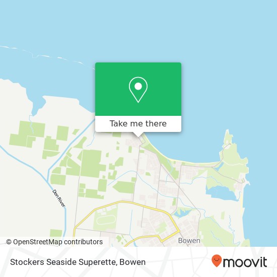 Mapa Stockers Seaside Superette