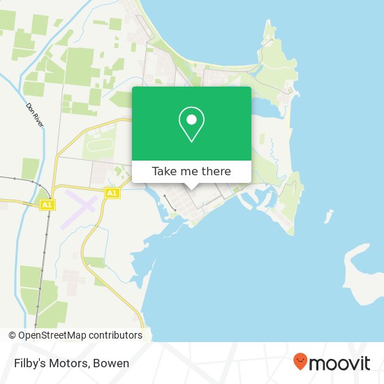 Filby's Motors map