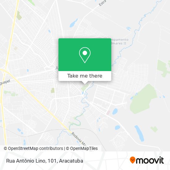 Rua Antônio Lino, 101 map