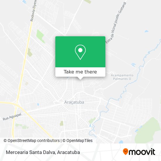 Mercearia Santa Dalva map