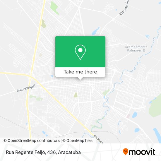 Rua Regente Feijó, 436 map