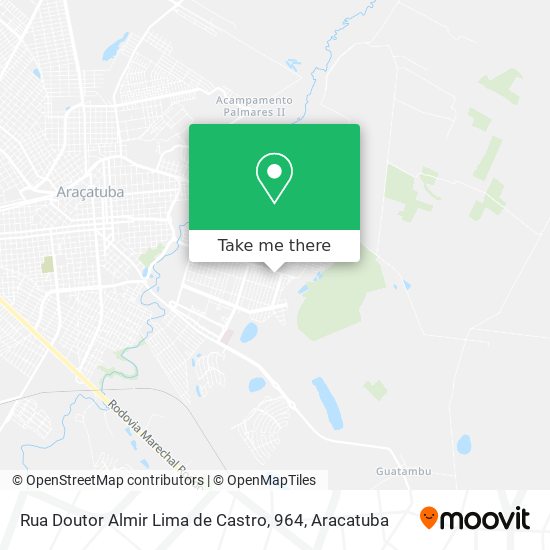 Rua Doutor Almir Lima de Castro, 964 map