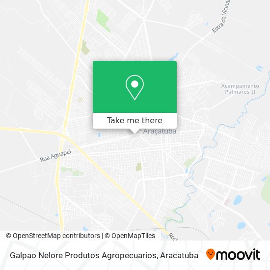 Galpao Nelore Produtos Agropecuarios map