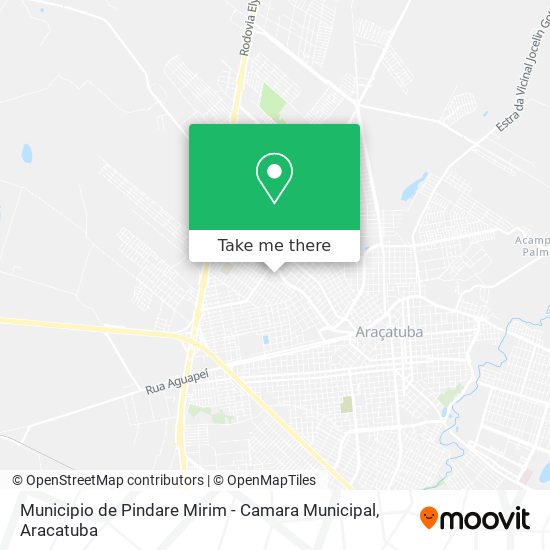 Municipio de Pindare Mirim - Camara Municipal map