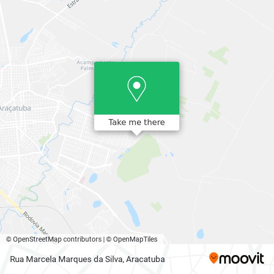 Mapa Rua Marcela Marques da Silva