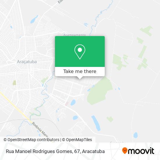 Rua Manoel Rodrigues Gomes, 67 map