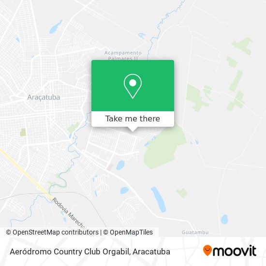 Aeródromo Country Club Orgabil map