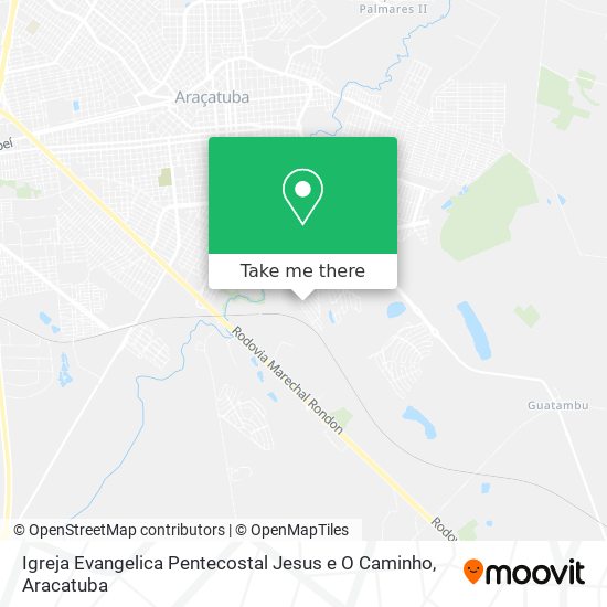 Igreja Evangelica Pentecostal Jesus e O Caminho map