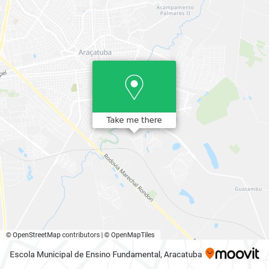 Escola Municipal de Ensino Fundamental map