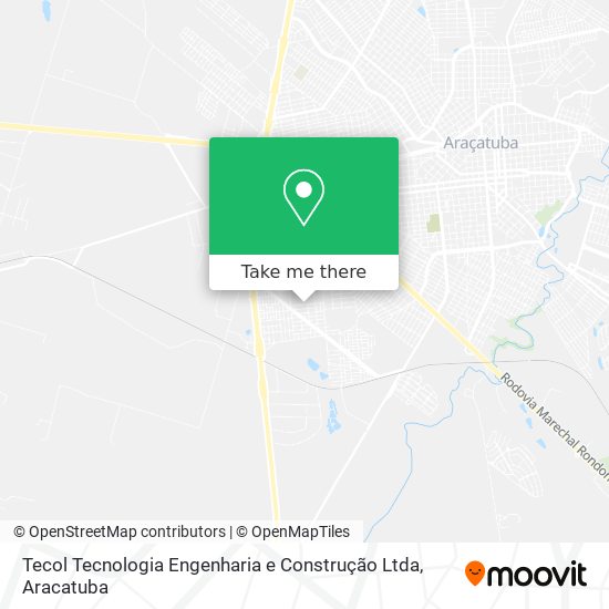 Mapa Tecol Tecnologia Engenharia e Construção Ltda