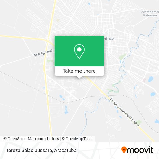 Tereza Salão Jussara map