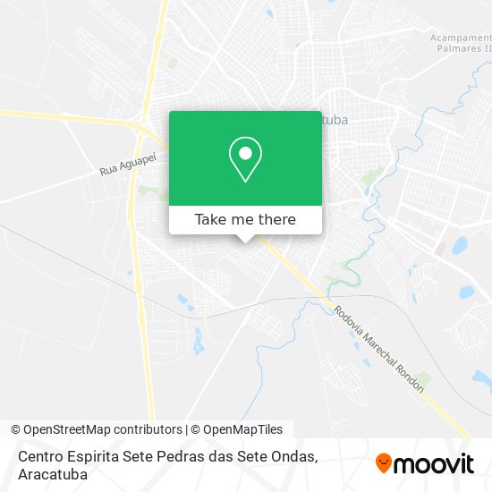 Centro Espirita Sete Pedras das Sete Ondas map