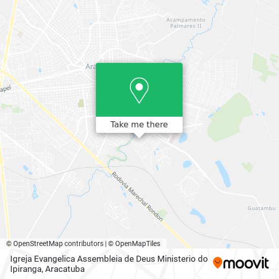 Igreja Evangelica Assembleia de Deus Ministerio do Ipiranga map