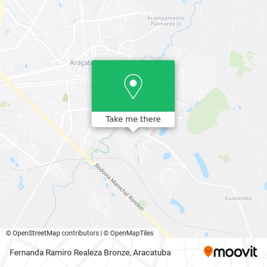 Fernanda Ramiro Realeza Bronze map