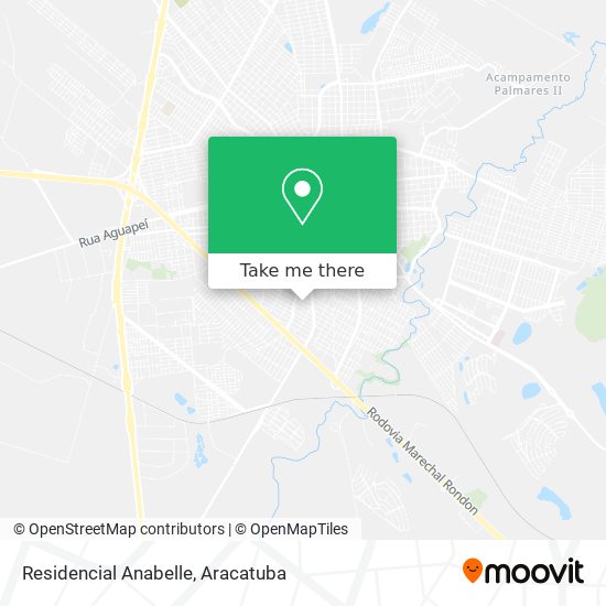 Residencial Anabelle map