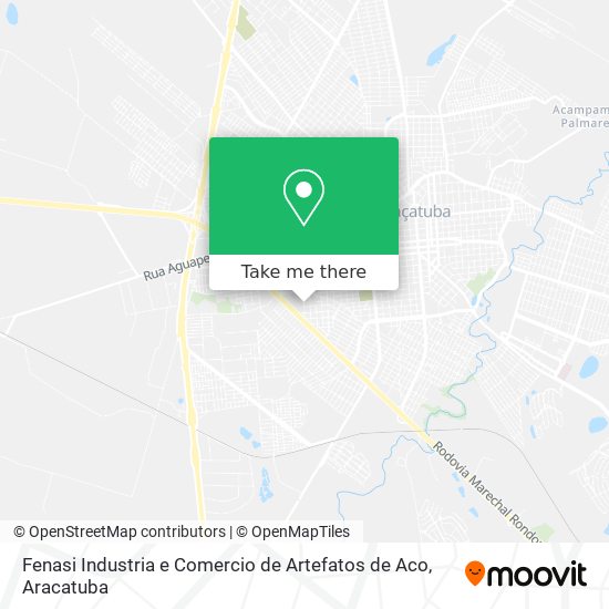 Fenasi Industria e Comercio de Artefatos de Aco map